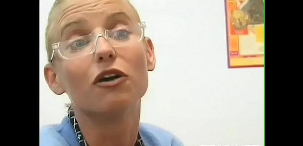 Breathtaking schoolgirl gets moist pussy licked and fucked